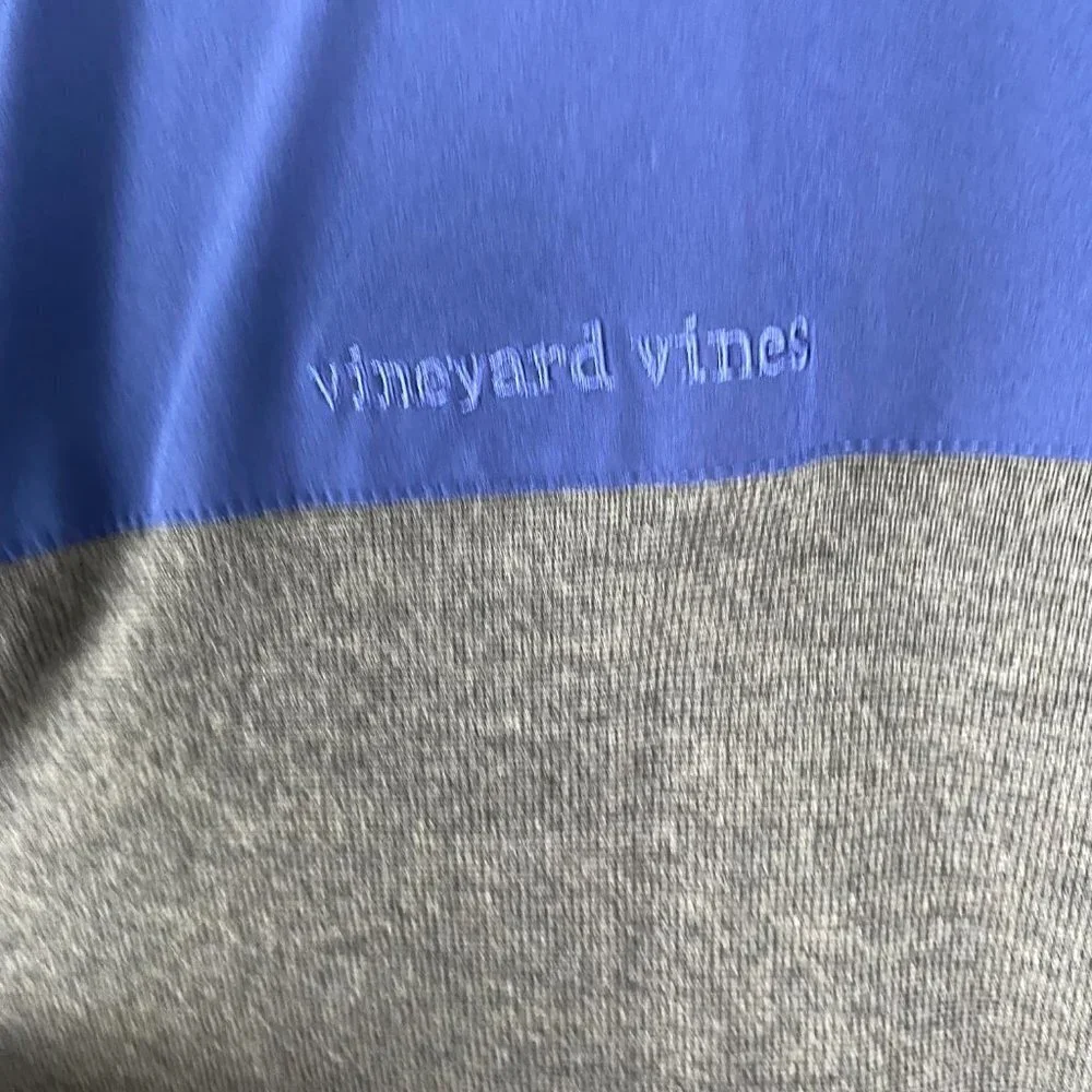 Vineyard Vines Active Quarter‎ Zip Pullover Mens XL Merino Wool Blend TP-2396